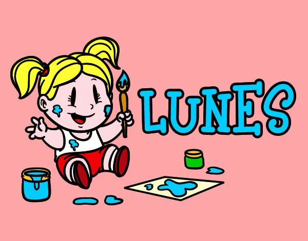 Dibujo de Lunes pintado por Queyla en Dibujos.net el día 18-05-13 ... Dibujo de Lunes pintado por Queyla en Dibujos.net el día 18-05-13 ...