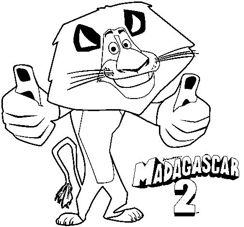 Dibujo de MADAGASCAR para colorear - Imagui