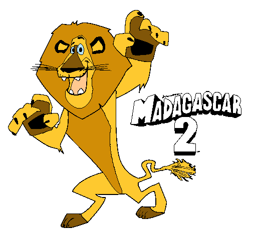Dibujo de Madagascar 2 Alex pintado por Leon en Dibujos.net el día ... Dibujo de Madagascar 2 Alex pintado por Leon en Dibujos.net el día ...