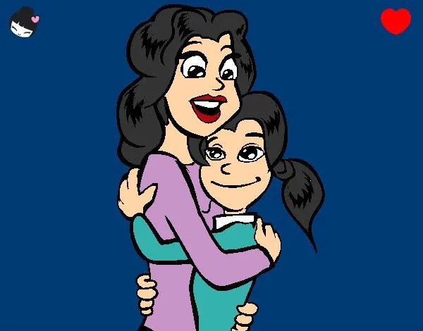 Dibujo de yo y mi mamá pintado por Alyy en Dibujos.net el día 01 ... Dibujo de yo y mi mamá pintado por Alyy en Dibujos.net el día 01 ...
