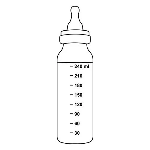 Dibujos para colorear biberones - Imagui