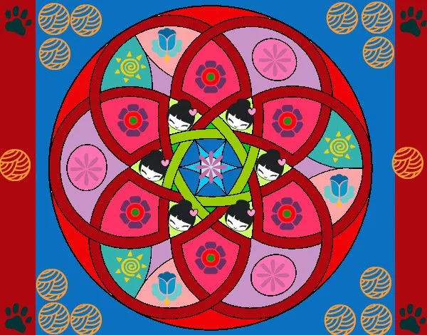 Dibujo de Mandala 11 pintado por Queyla en Dibujos.net el día 18 ... Dibujo de Mandala 11 pintado por Queyla en Dibujos.net el día 18 ...
