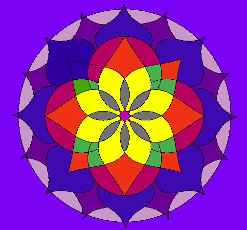 Dibujo de Mandala 14 pintado por Color en Dibujos.net el día 16-05 ... Dibujo de Mandala 14 pintado por Color en Dibujos.net el día 16-05 ...