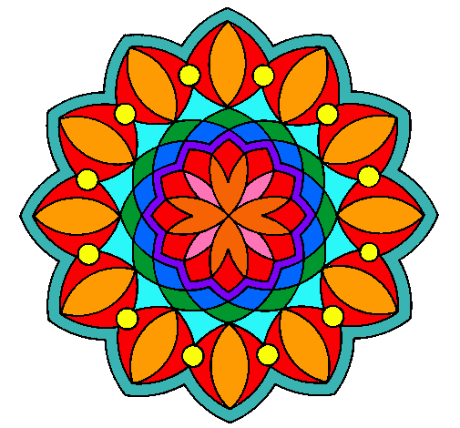 Dibujo de Mandala 20 pintado por Flores en Dibujos.net el día 29 ... Dibujo de Mandala 20 pintado por Flores en Dibujos.net el día 29 ...