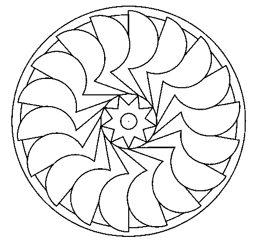 Dibujo de Mandala 27 para Colorear - Dibujos.net Dibujo de Mandala 27 para Colorear - Dibujos.net