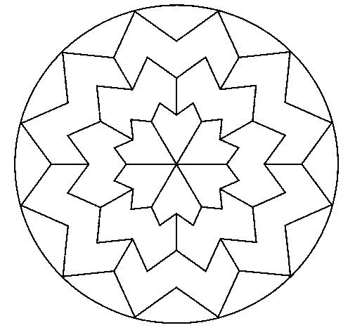 Dibujo de Mandala 29 para Colorear - Dibujos.net