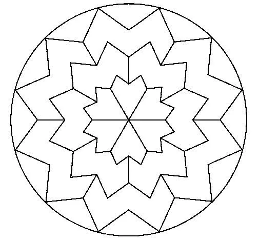 Dibujo de Mandala 29 para Colorear - Dibujos.net Dibujo de Mandala 29 para Colorear - Dibujos.net