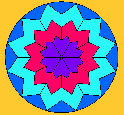 Dibujo de Mandala 29 pintado por Triangulos en Dibujos.net el día ...