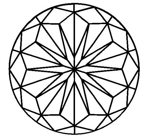 Dibujo de Mandala 41 para Colorear - Dibujos.net