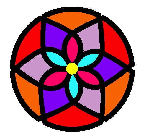 Dibujo de Mandala 44 pintado por Flores en Dibujos.net el día 06 ... Dibujo de Mandala 44 pintado por Flores en Dibujos.net el día 06 ...