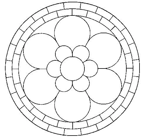 Dibujo de Mandala 2 para Colorear - Dibujos.net Dibujo de Mandala 2 para Colorear - Dibujos.net