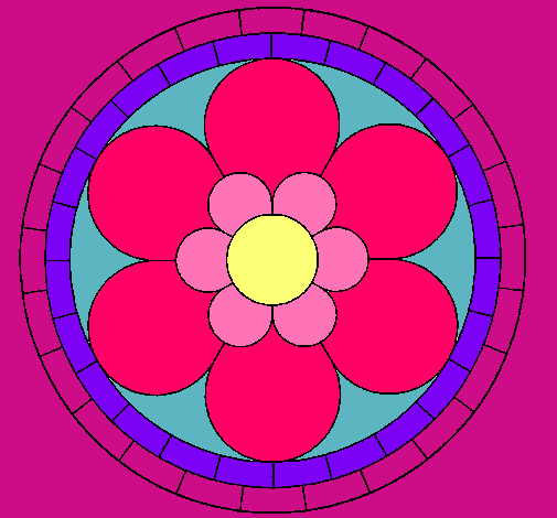 Dibujo de Mandala 2 pintado por Sonaja en Dibujos.net el día 04-06 ... Dibujo de Mandala 2 pintado por Sonaja en Dibujos.net el día 04-06 ...