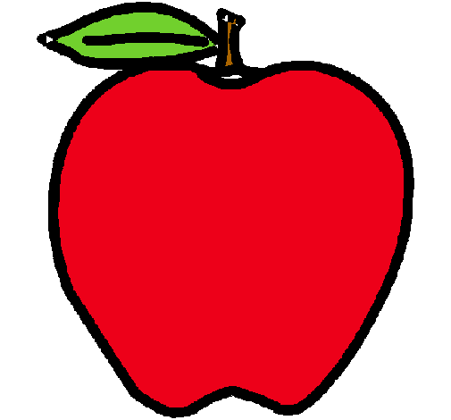 Dibujo de manzana pintado por Banana en Dibujos.net el día 17-02 ... Dibujo de manzana pintado por Banana en Dibujos.net el día 17-02 ...