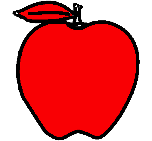 Dibujo de manzana pintado por Pera en Dibujos.net el día 12-09-10 ... Dibujo de manzana pintado por Pera en Dibujos.net el día 12-09-10 ...