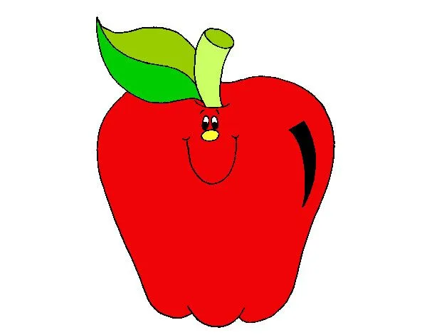 Dibujo de manzana3 pintado por Marializ en Dibujos.net el día 03 ... Dibujo de manzana3 pintado por Marializ en Dibujos.net el día 03 ...