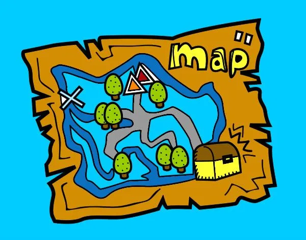 Dibujo de Mapa del tesoro pintado por Lorenzo07 en Dibujos.net el ... Dibujo de Mapa del tesoro pintado por Lorenzo07 en Dibujos.net el ...
