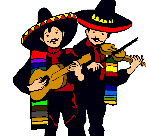 Dibujo de Mariachis pintado por Martha en Dibujos.net el día 29-10 ...