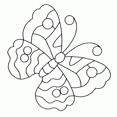 de Mariposa de colores. Dibujo para colorear de Mariposa de colores ... de Mariposa de colores. Dibujo para colorear de Mariposa de colores ...