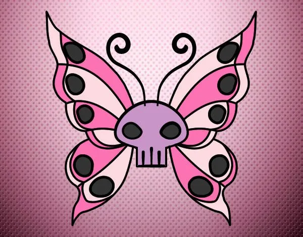 Dibujo de Mariposa emo pintado por Laurapx7 en Dibujos.net el día ... Dibujo de Mariposa emo pintado por Laurapx7 en Dibujos.net el día ...
