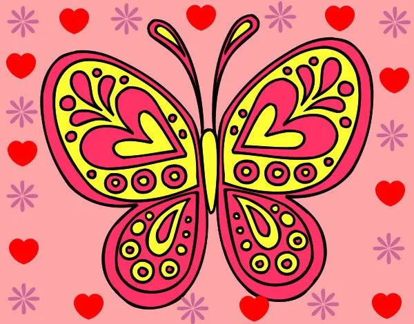 Dibujo de la mariposa linda pintado por Notanloka en Dibujos.net ... Dibujo de la mariposa linda pintado por Notanloka en Dibujos.net ...