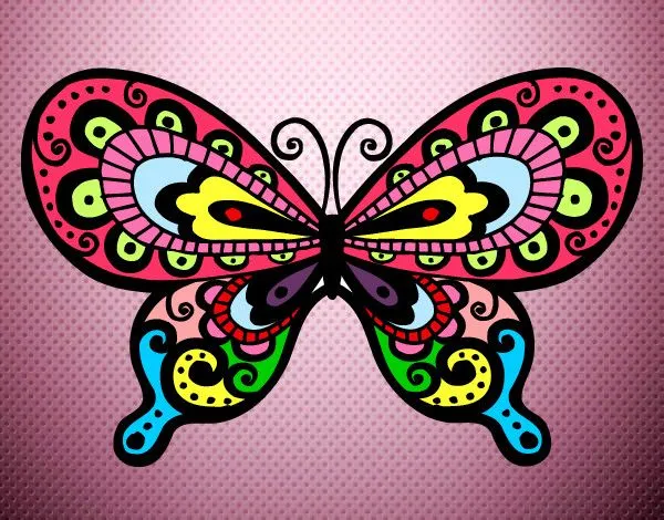 Dibujo de Mariposa pintado por Evita123 en Dibujos.net el día 10 ... Dibujo de Mariposa pintado por Evita123 en Dibujos.net el día 10 ...