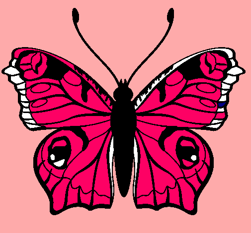 Dibujo de Mariposa pintado por Nely en Dibujos.net el día 16-08-10 ... Dibujo de Mariposa pintado por Nely en Dibujos.net el día 16-08-10 ...