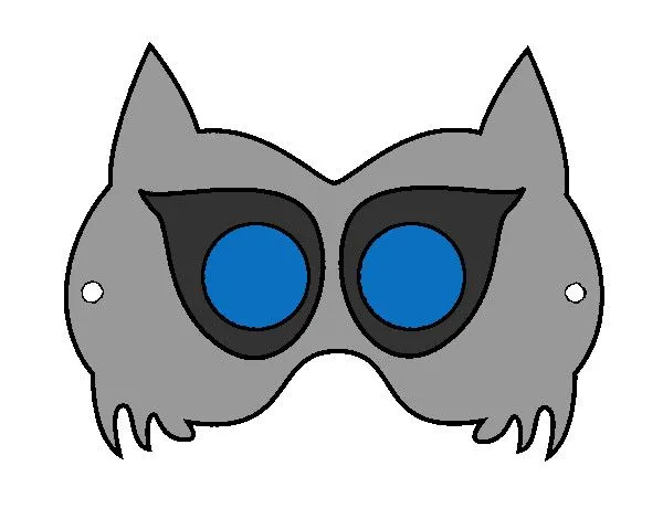 Dibujo de Máscara de mapache pintado por Amaliasoli en Dibujos.net ... Dibujo de Máscara de mapache pintado por Amaliasoli en Dibujos.net ...