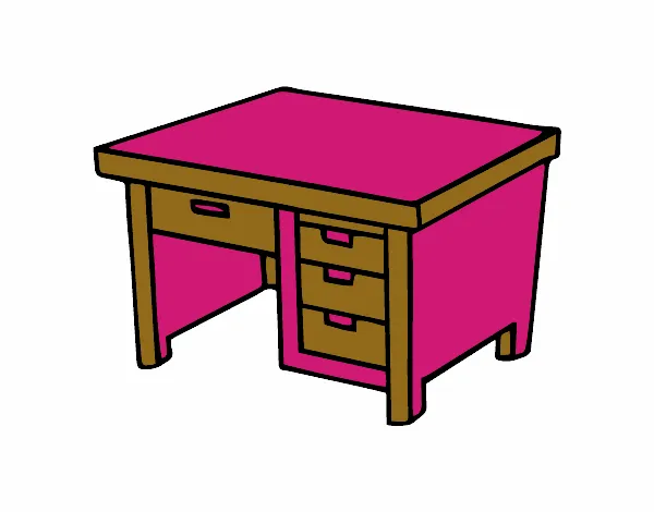 Dibujo de Mesa de escritorio pintado por en Dibujos.net el día 16 ... Dibujo de Mesa de escritorio pintado por en Dibujos.net el día 16 ...