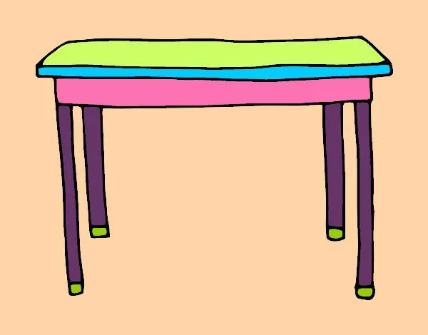 Dibujo de Mesa rectangular pintado por Mariadelca en Dibujos.net ... Dibujo de Mesa rectangular pintado por Mariadelca en Dibujos.net ...