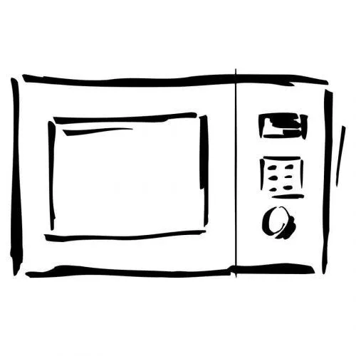 Dibujo de un microondas para colorear - Dibujos para colorear de ... Dibujo de un microondas para colorear - Dibujos para colorear de ...