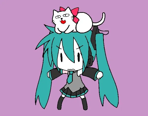 Dibujo de miku! pintado por Suzaku en Dibujos.net el día 07-05-13 ... Dibujo de miku! pintado por Suzaku en Dibujos.net el día 07-05-13 ...