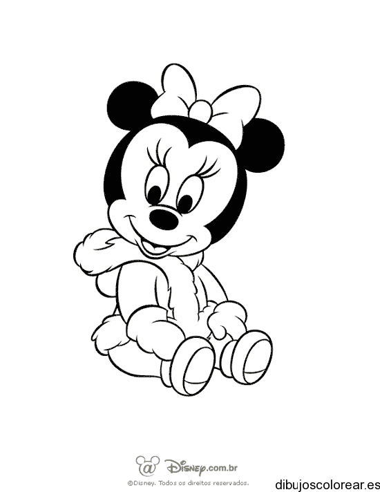 Minnie Mouse | Dibujos para Colorear