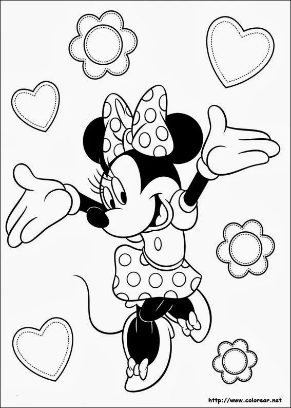 Dibujo de minnie para colorear | fotos bonitas para enamorar Dibujo de minnie para colorear | fotos bonitas para enamorar