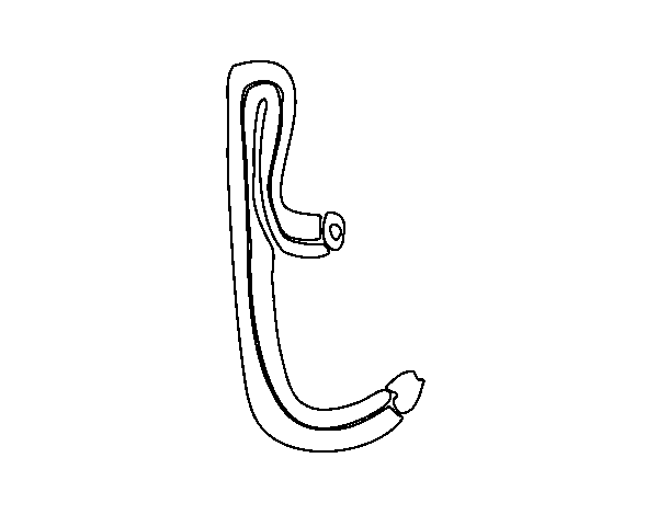 Dibujo de T minúscula para Colorear - Dibujos.net