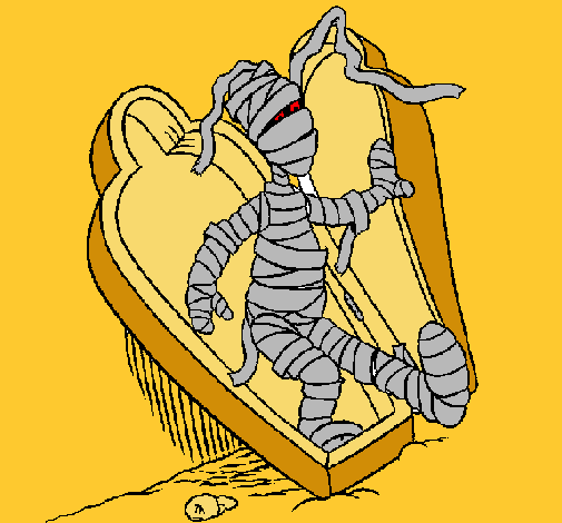 Dibujo de Momia pintado por Extremista7 en Dibujos.net el día 12 ...