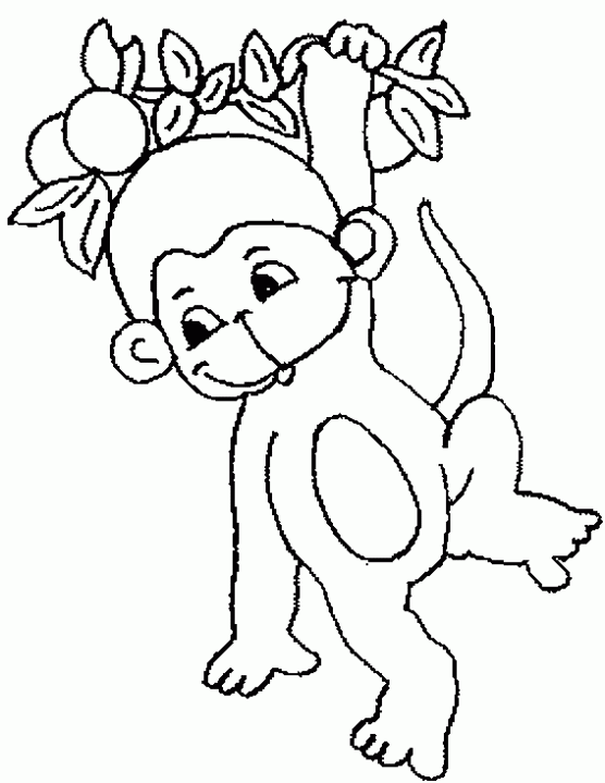 Dibujo de Monito para colorear. Dibujos infantiles de Monito ... Dibujo de Monito para colorear. Dibujos infantiles de Monito ...