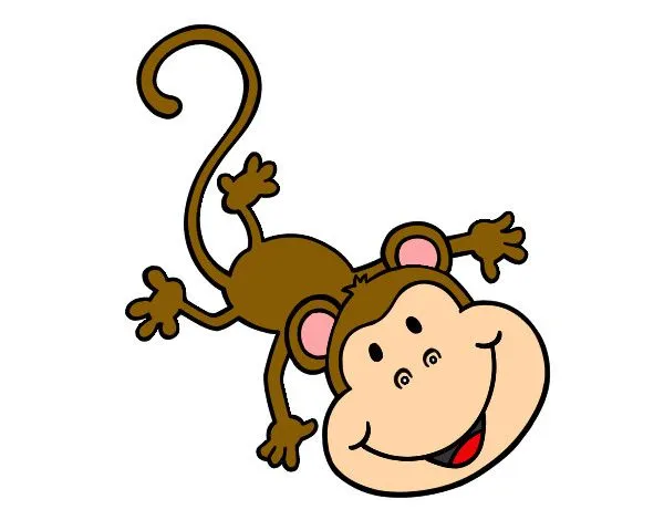 Dibujo de Monito gracioso pintado por Ciintiia en Dibujos.net el ... Dibujo de Monito gracioso pintado por Ciintiia en Dibujos.net el ...