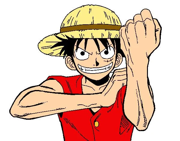 Dibujo de Monkey D. Luffy pintado por Coty20 en Dibujos.net el día ...
