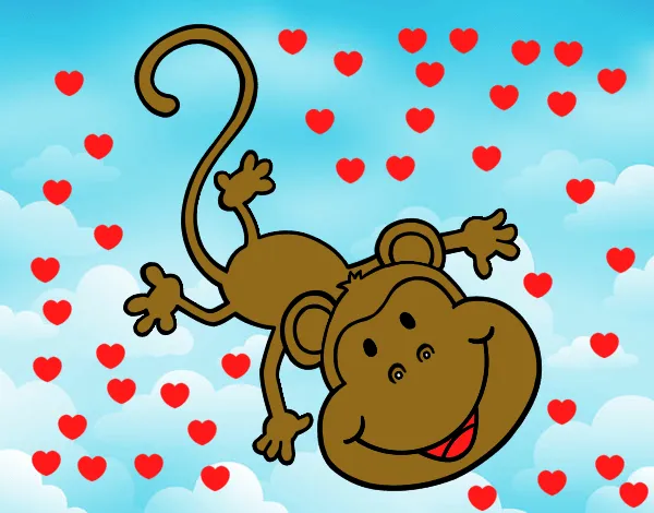 Dibujo de mi mono lindo pintado por en Dibujos.net el día 09-05-15 ...
