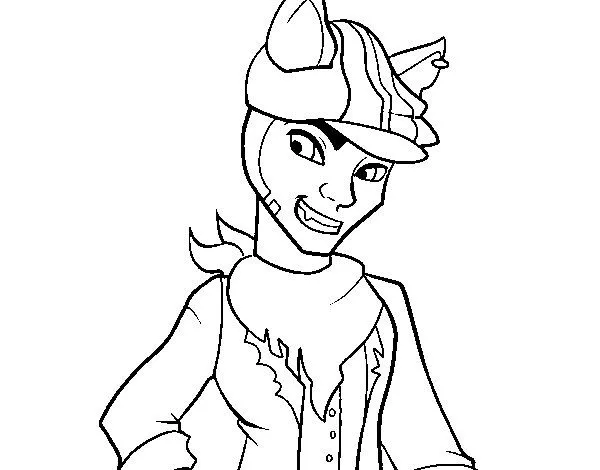 Dibujo de Monster High Clawd Wolf para Colorear - Dibujos.net