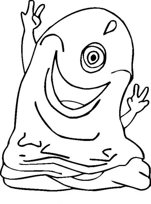 Dibujo de Monstruos y Alienígenas. Dibujo para colorear de ... Dibujo de Monstruos y Alienígenas. Dibujo para colorear de ...