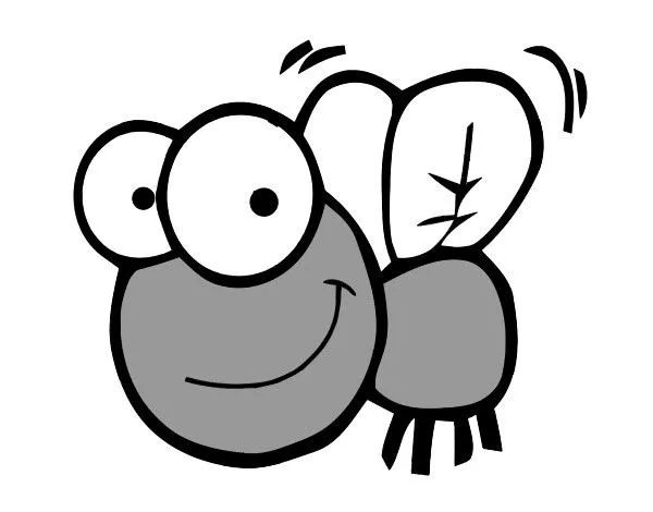 Dibujo de Mosca feliz pintado por Pandas en Dibujos.net el día 01 ... Dibujo de Mosca feliz pintado por Pandas en Dibujos.net el día 01 ...