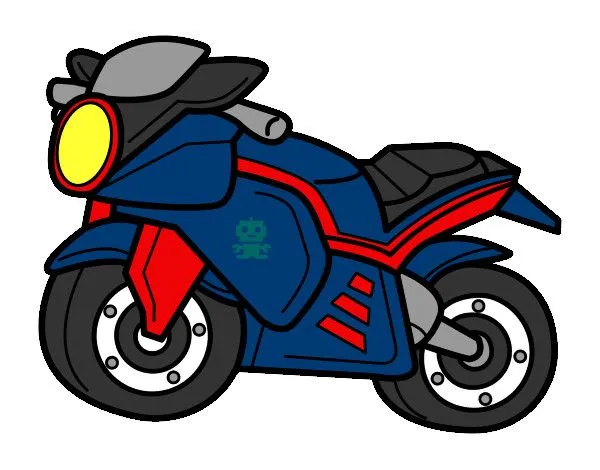 Dibujo de moto deportiba pintado por Criistyna en Dibujos.net el ... Dibujo de moto deportiba pintado por Criistyna en Dibujos.net el ...