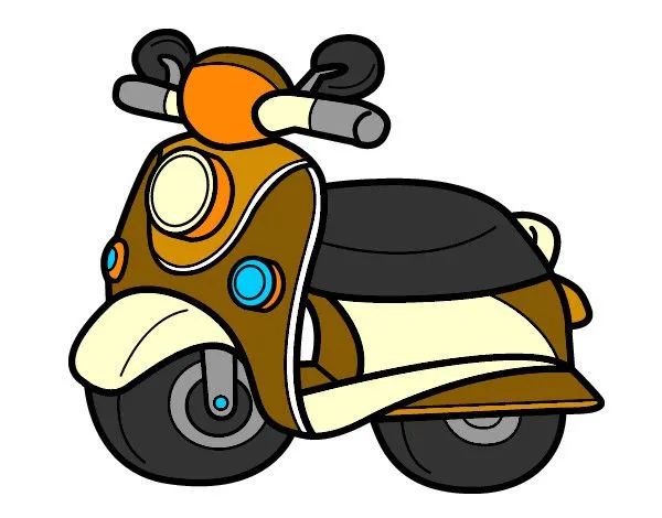 Dibujo de Moto Vespa pintado por Bigotee en Dibujos.net el día 09 ... Dibujo de Moto Vespa pintado por Bigotee en Dibujos.net el día 09 ...