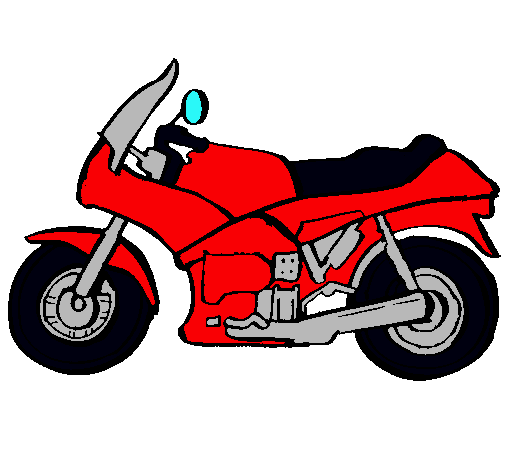 Dibujo de Motocicleta pintado por Vicent en Dibujos.net el día 05 ... Dibujo de Motocicleta pintado por Vicent en Dibujos.net el día 05 ...