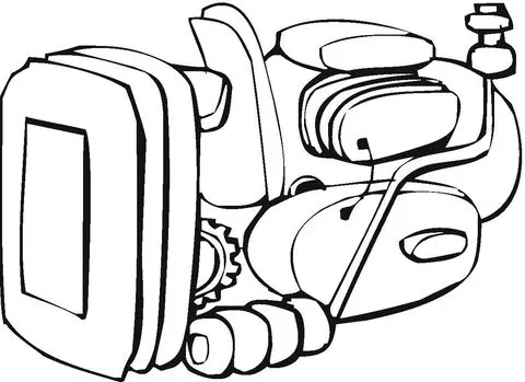Dibujo de Un Motor para colorear | Dibujos para colorear imprimir ...