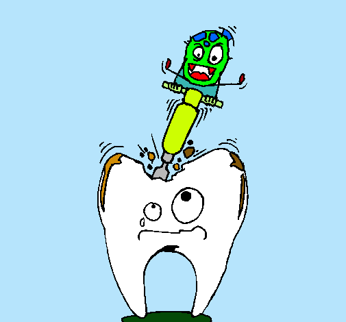 Dibujo de Muela con caries pintado por Diente en Dibujos.net el ... Dibujo de Muela con caries pintado por Diente en Dibujos.net el ...