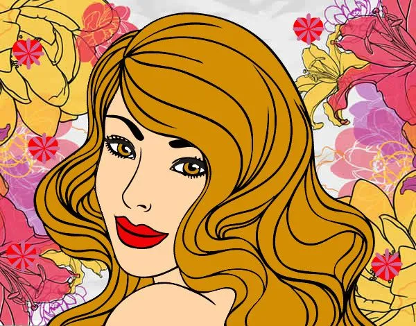Dibujo de MUJER BONITA pintado por Tynyjb10 en Dibujos.net el día ... Dibujo de MUJER BONITA pintado por Tynyjb10 en Dibujos.net el día ...