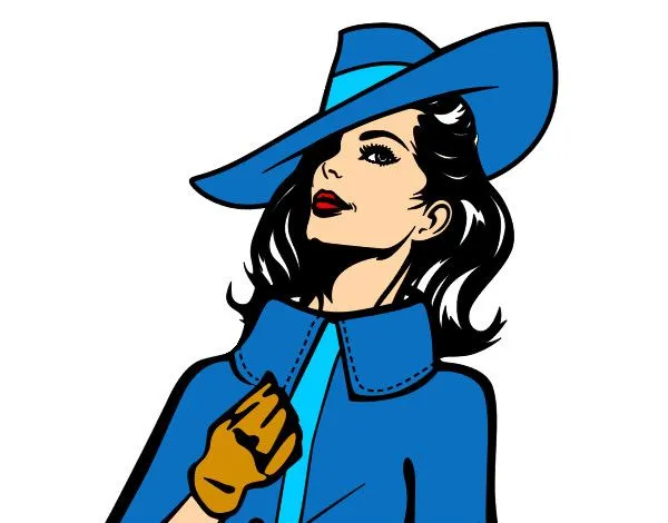 Dibujo de mujer sofisticada pintado por Roci82 en Dibujos.net el ... Dibujo de mujer sofisticada pintado por Roci82 en Dibujos.net el ...