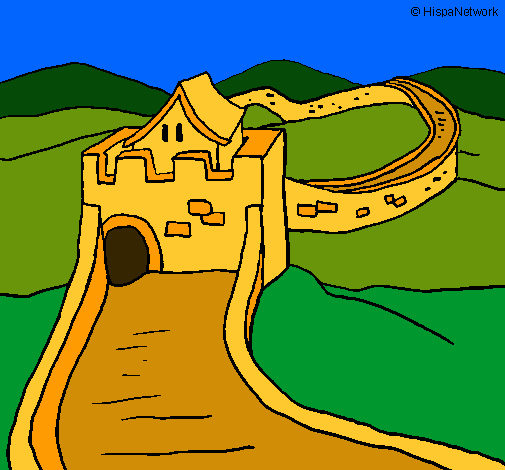 Dibujo de Muralla china pintado por Tapun en Dibujos.net el día 16 ... Dibujo de Muralla china pintado por Tapun en Dibujos.net el día 16 ...